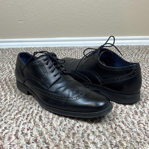 Cole Haan Black Montgomery Wing Oxford Shoe main image 9